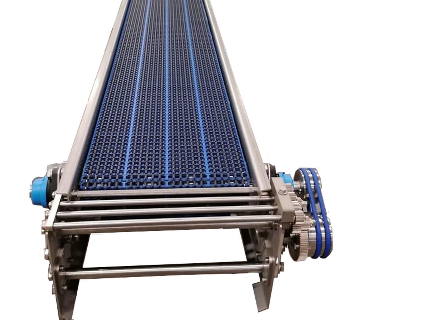 Rechte baan band van derden uitgesneden