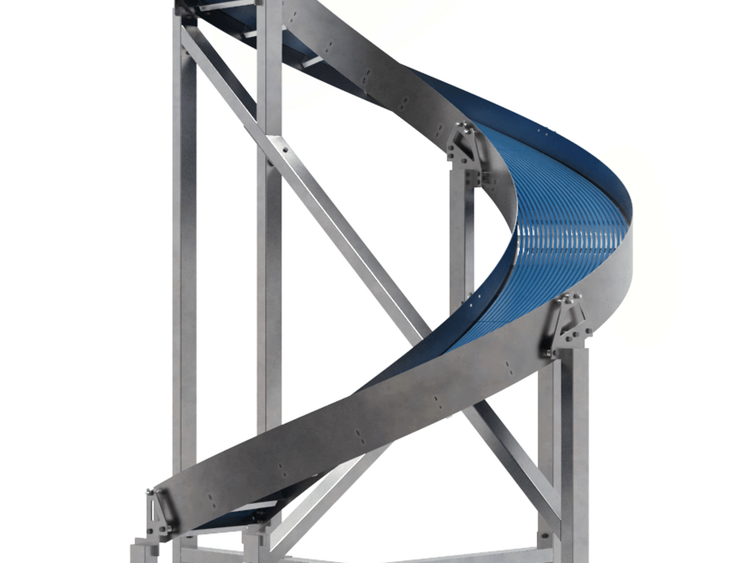 Sliding spiral hygienic